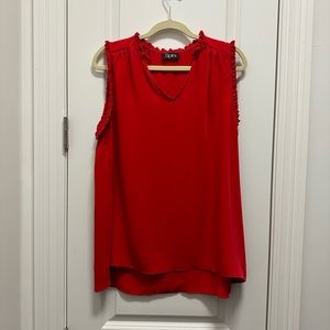 Simple v-neck blouse